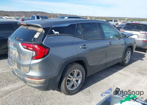 2019 GMC Terrain Sle из США, поврежденный, VIN 3GKALMEV8KL256193